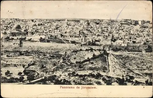 Ak Jerusalem Israel, Panorama