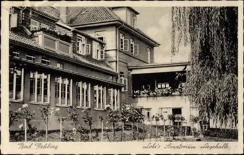 Ak Rehburg Loccum in Niedersachsen, Lohrs Sanatorium, Liegehalle