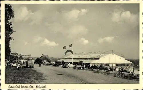 Ak Ostseebad Scharbeutz in Holstein, Zeltstadt