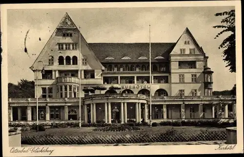 Ak Glücksburg an der Ostsee, Kurhotel