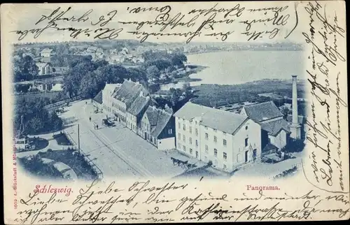 Ak Schleswig an der Schlei, Panorama