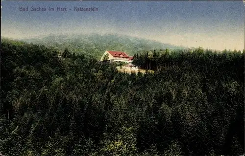 Ak Bad Sachsa im Harz, Katzenstein