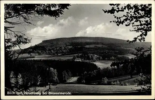 Ak Großalmerode in Hessen, Blick zum Hirschberg