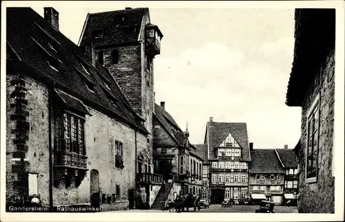 Ak Bad Gandersheim am Harz, Rathauswinkel