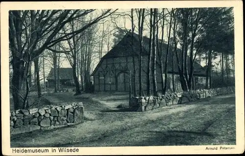 Ak Wilsede Bispingen in der Lüneburger Heide, Heidemuseum