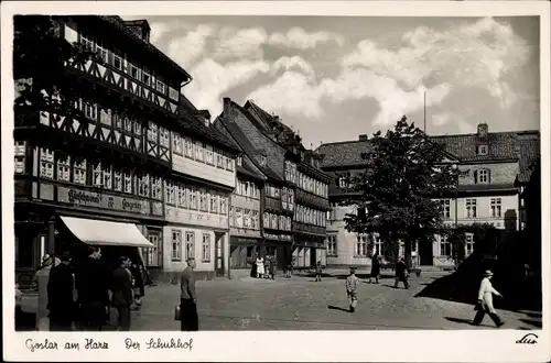 Ak Goslar am Harz, Der Schuhhof