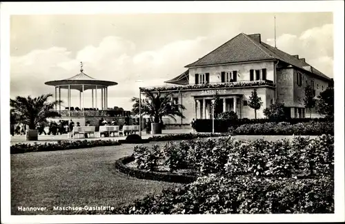 Ak Südstadt Hannover, Maschsee, Gaststätte