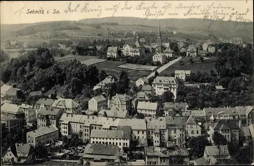 Ak Sebnitz Sächsische Schweiz, Panorama