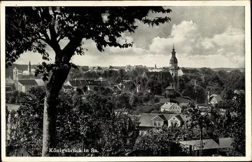 Ak Königsbrück in der Oberlausitz, Panorama