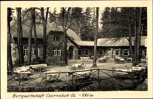 Ak Cunewalde in der Oberlausitz, Czorneboh, Bergwirtschaft