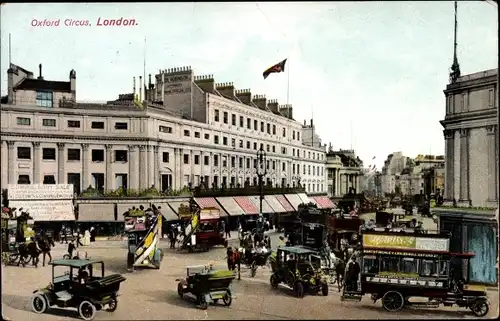 Ak London City England, Oxford Circus