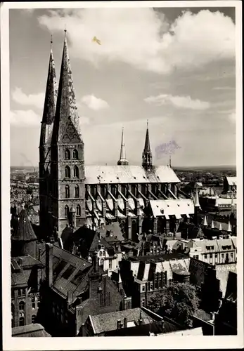 Ak Hansestadt Lübeck, Marienkirche