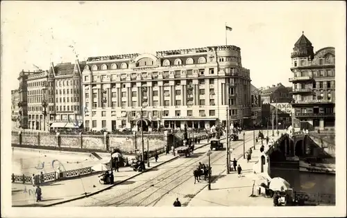 Ak Wien 1, Kai, Marienbrücke, Kuranstalt Dianabad