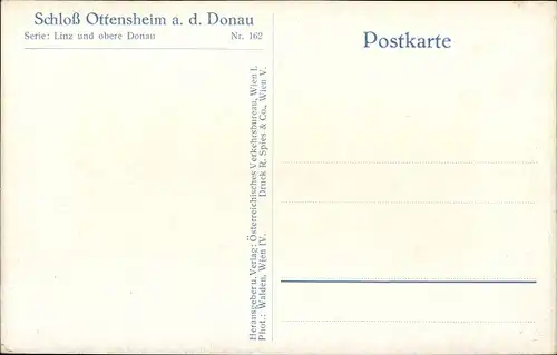 Ak Ottensheim an der Donau Oberösterreich, Schloss Ottensheim