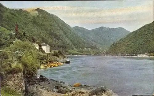 Ak St. Nikola an der Donau Oberösterreich, Donauwinkel