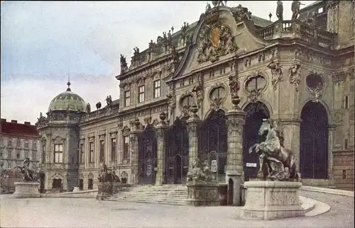 Ak Wien 3 Landstraße, Schloss Belvedere