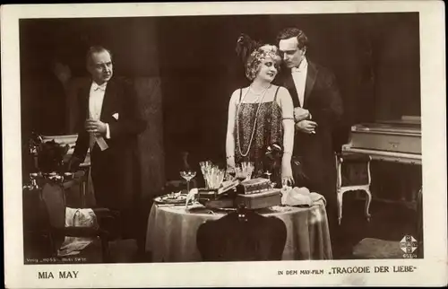 Ak Schauspielerin Mia May in Tragödie der Liebe, Ross 653/4