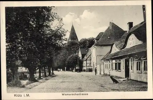 Ak Klütz in Mecklenburg, Wismarschestraße