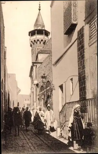 Ak Tunis Tunesien, Rue Sidi ben Arous, Lehnert & Landrock 281