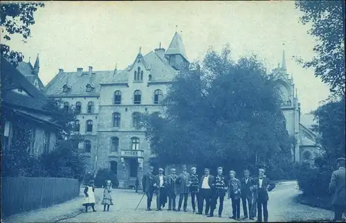 Studentika Foto Ak Jena in Thüringen, Studentengruppe