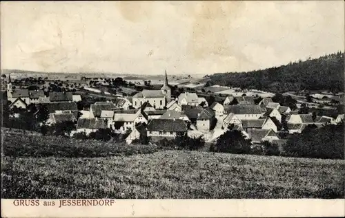 Ak Jesserndorf Ebern in Unterfranken, Panorama