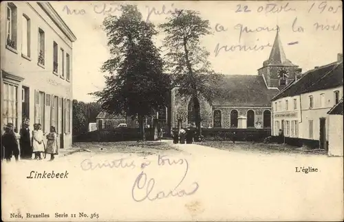 Ak Linkebeek Flämisch Brabant, L'Eglise