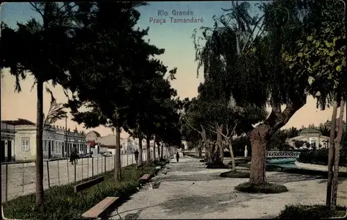 Ak Rio Grande do Sul Brasilien, Praca Tamandaré