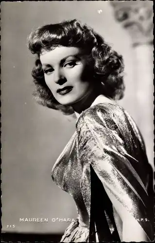 Ak Schauspielerin Maureen O'Hara, Portrait