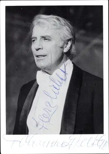 Ak Schauspieler Johannes Heesters, Portrait, Autogramm