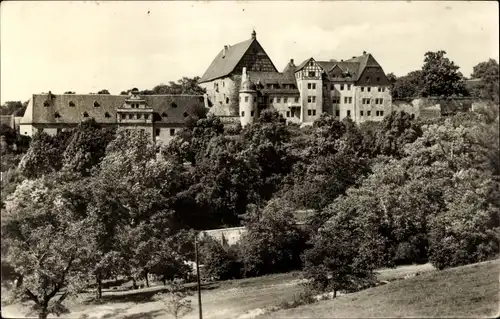 Ak Beichlingen Kölleda in Thüringen, Schloss, jetzt Schule der VdgB (BHG) Thomas Müntzer
