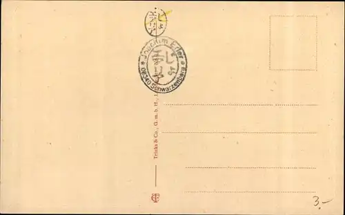 Ak Merseburg an der Saale, Domplatz