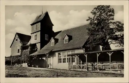 Ak Riechheim Elleben in Thüringen, Riechheimer Berg, Gaststätte