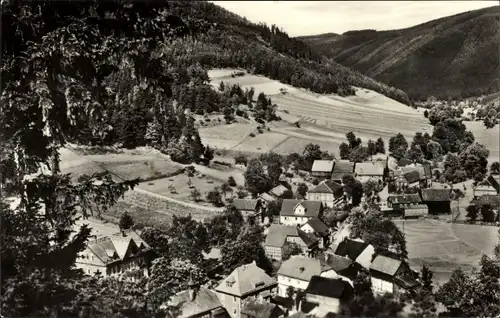 Ak Rohrbach in Thüringen, Unterer Ort, Panorama