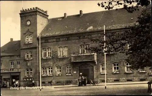 Ak Zörbig in Anhalt, Rathaus