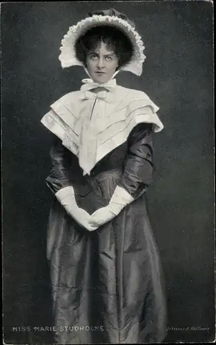 Ak Schauspielerin Marie Studholme, Portrait