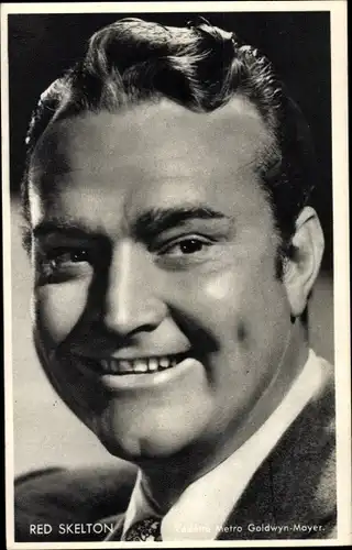 Ak Schauspieler und Komponist Red Skelton, Portrait