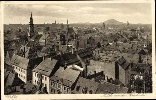 Ak Görlitz in der Lausitz, Blick von der Peterskirche