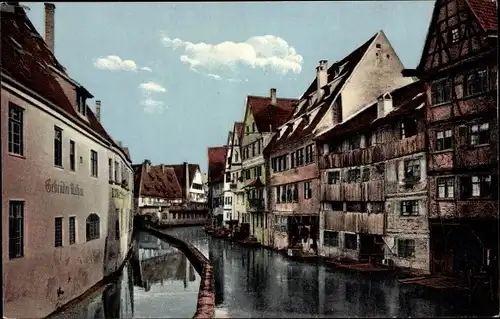 Ak Ulm an der Donau, Klein-Venedig