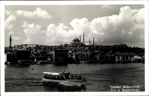Foto Ak Konstantinopel Istanbul Türkei, Vue de Süleymaniye, Moschee