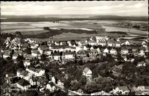 Ak Simmern im Hunsrück, Ortspanorama