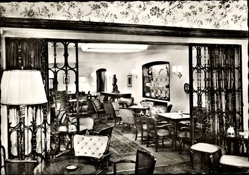 Ak Frankfurt am Main, Kranzler, Innenansicht