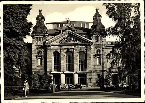 Ak Frankfurt am Main, Oper "Großes Haus"