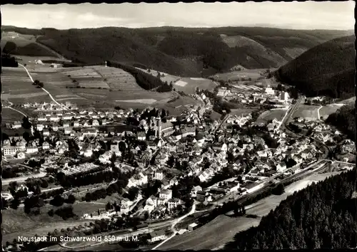 Ak Neustadt im Schwarzwald, Panorama
