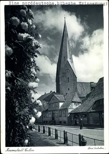 Ak Eutin in Ostholstein, Ortspartie, Kirche