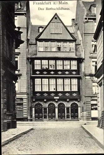 Ak Frankfurt am Main, Rothschildhaus