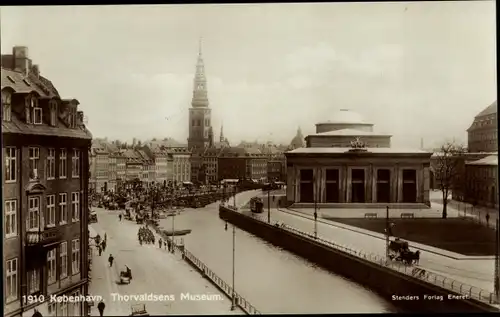 Ak København Kopenhagen Dänemark, Thorvaldsens Museum