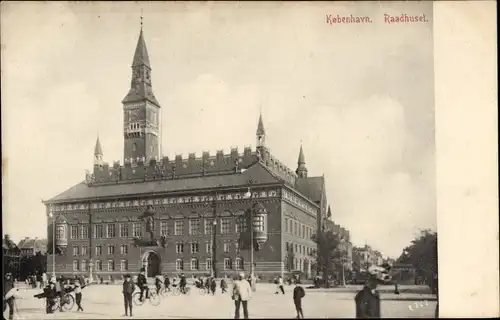 Ak København Kopenhagen Dänemark, Raadhuset