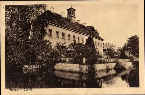 Ak Graupa Pirna in Sachsen, Schloss