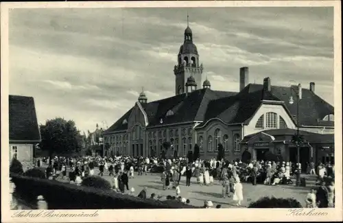 Ak Świnoujście Swinemünde Pommern, Kurhaus