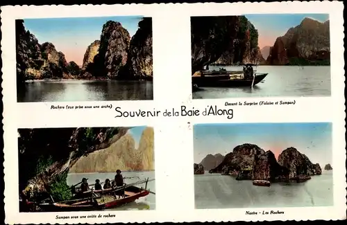 Ak Vịnh Hạ Long Baie d'Along Vietnam, Rochers